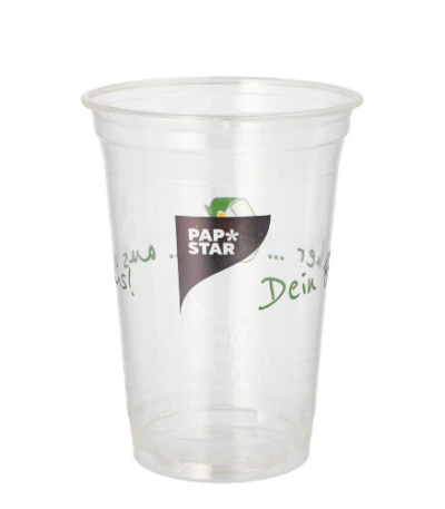 Product foto van Drinkbekers PLA karton 200ml "Becher aus Mais"