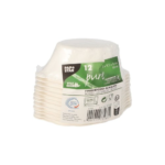 Product foto van Fingerfood schaaltjes suikerriet wit set van 12 40ml