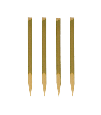 Product foto van Fingerfood spiesjes Nature 11cm set van 200