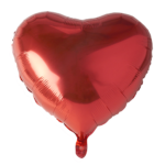Product foto van Folie Ballon rood Heart large