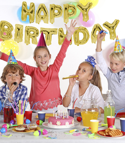 Product foto van Folie Ballonnen set Happy Birthday goud