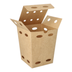 Product foto van Frietboxen karton bruin set van 100 NOTPLA