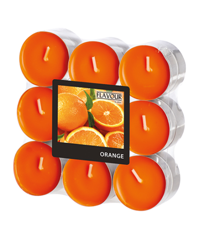 Product foto van Geurkaars Sinaasappel oranje 37