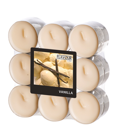 Product foto van Geurkaars Vanille creme 18stuks GALA Flavour