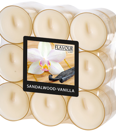 Product foto van Geurkaars ivoor Sandalwood-Vanilla 18 Gala