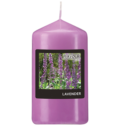 Product foto van Geurkaarsen violet Lavendel 58mm x 110mm Flavour by GALA
