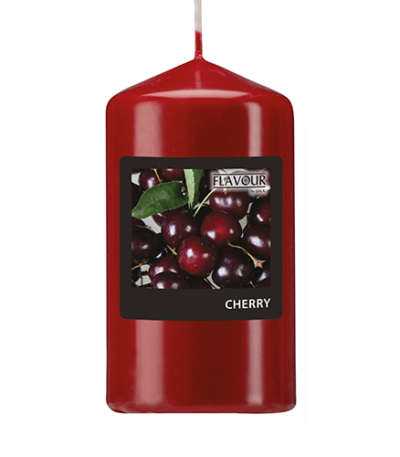 Product foto van Geurstompkaarsen bordeaux-kers 110mm "Flavour by GALA"