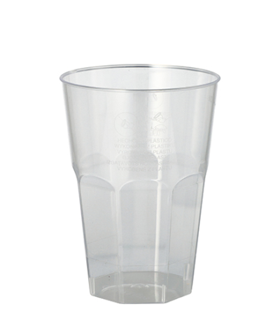 Product foto van Glazen Caipirinhabekers PS glashelder set van 20 300ml
