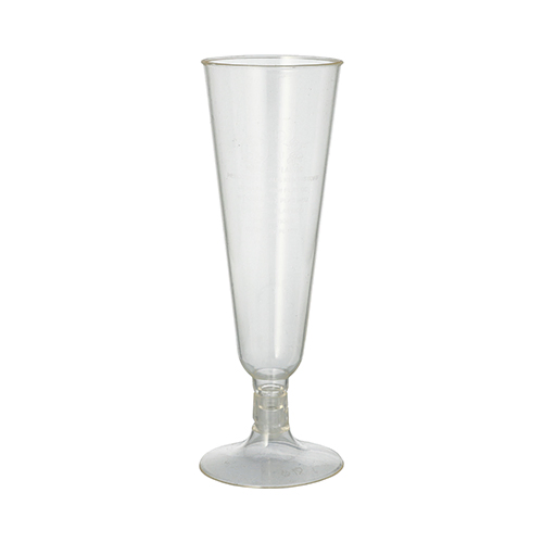 Product foto van Glazen mousserende wijn PLA glashelder set van 24