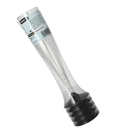 Product foto van Glazen mousserende wijn PS glashelder set van 5 100ml