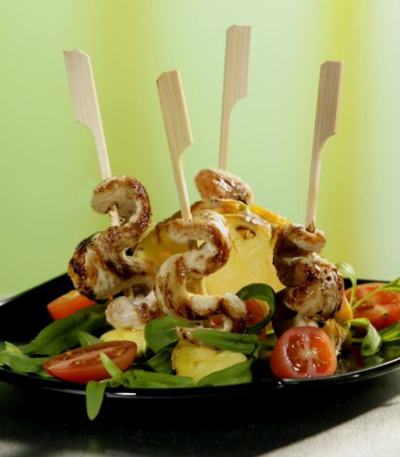 Product foto van Grillspies 21 cm set van 250 Golf