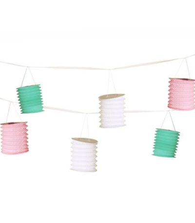 Product foto van Guirlande wit/mint/roze Pastel 3