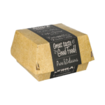 Product foto van Hamburgerboxen karton "Good Food" groot set van 50