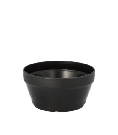 Product foto van Herbruikbare drinkbekers PP zwart set van 56 Circulware