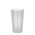 Product foto van Herbruikbare drinkbekers transparant 200ml set van 10