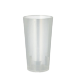 Product foto van Herbruikbare drinkbekers transparant set van 10 300ml