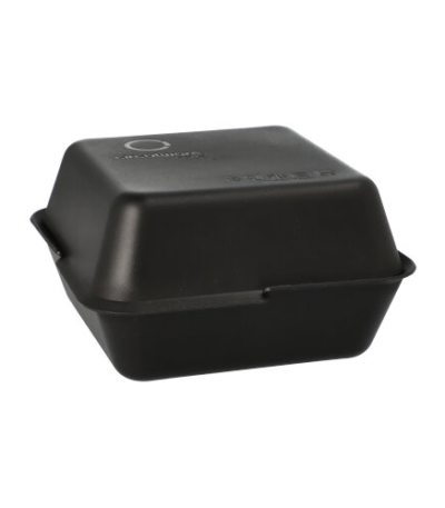 Product foto van Herbruikbare foodboxen zwart set van 36 4