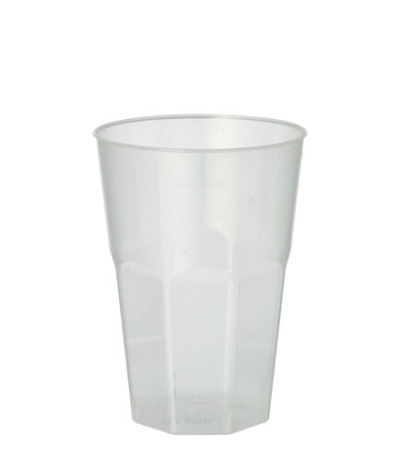 Product foto van Herbruikbare glazen Caipirinha PP transparant set van 30