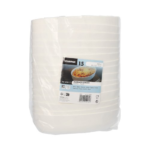 Product foto van Herbruikbare schalen ovaal wit set van 15 Cella