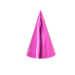 Product foto van Hoedjes assorti kleuren Metallic set van 6