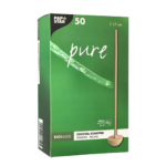 Product foto van Houten cocktailstamper natuur 17cm set van 50 Moon