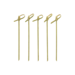 Product foto van Houten fingerfood prikkers Knot set van 250