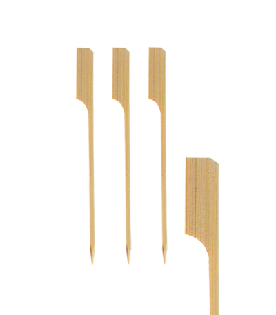 Product foto van Houten fingerfood spiesjes 10cm Golf set van 40