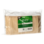 Product foto van Houten fingerfood spiesjes set van 1000 10cm