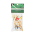 Product foto van Houten prikkers 12cm set van 40 Ball