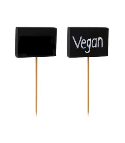 Product foto van Houten prikkers Blackboard 20 stuks