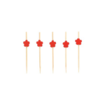 Product foto van Houten prikkers Bloem 40 stuks