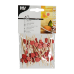 Product foto van Houten prikkers Bloem 40 stuks