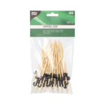 Product foto van Houten prikkers Fingerfood black pearl set van 40