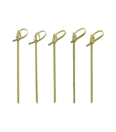 Product foto van Houten prikkers Fingerfood set van 250 Knot