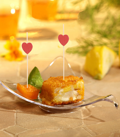 Product foto van Houten prikkers Heart set van 100