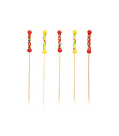 Product foto van Houten prikkers Mexico 12cm set van 40