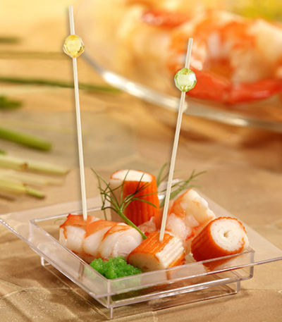 Product foto van Houten prikkers assorti kleuren set van 40 Pearl