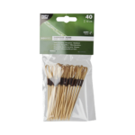 Product foto van Houten prikkers fingerfood 10 cm set van 40 Loop