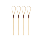 Product foto van Houten prikkers set van 100 10cm Loop