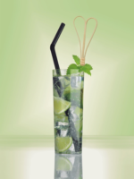 Product foto van Houten prikkers set van 100 Heart 18cm