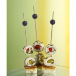 Product foto van Houten prikkers set van 250 Black Pearl