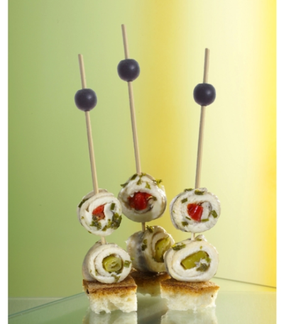 Product foto van Houten prikkers set van 250 Black Pearl