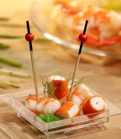 Product foto van Houten prikkers set van 40 Red Pearl