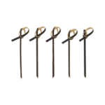 Product foto van Houten prikkers zwart set van 250 Knot