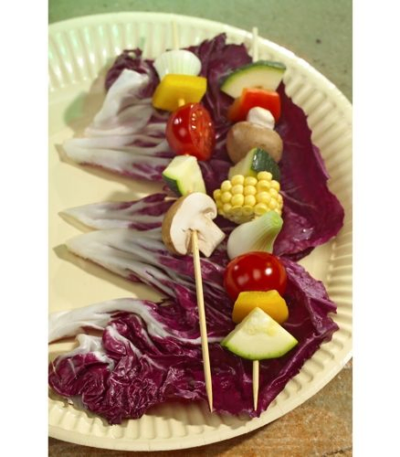 Product foto van Houten sateestokjes set van 1000 20cm