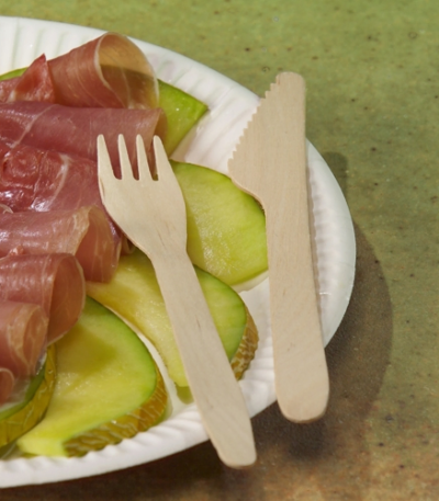 Product foto van Houten vorken 16