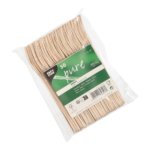 Product foto van Houten vorken pure 16cm set van 50