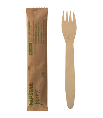 Product foto van Houten vorken pure set van 50 15