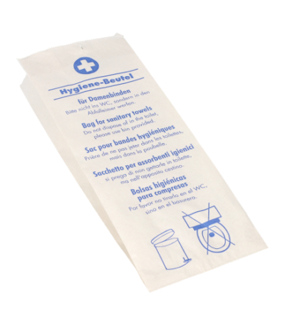 Product foto van Hygienezakjes wit set van 200