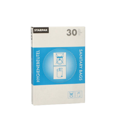 Product foto van Hygienezakjes wit spenderbox 30 stuks